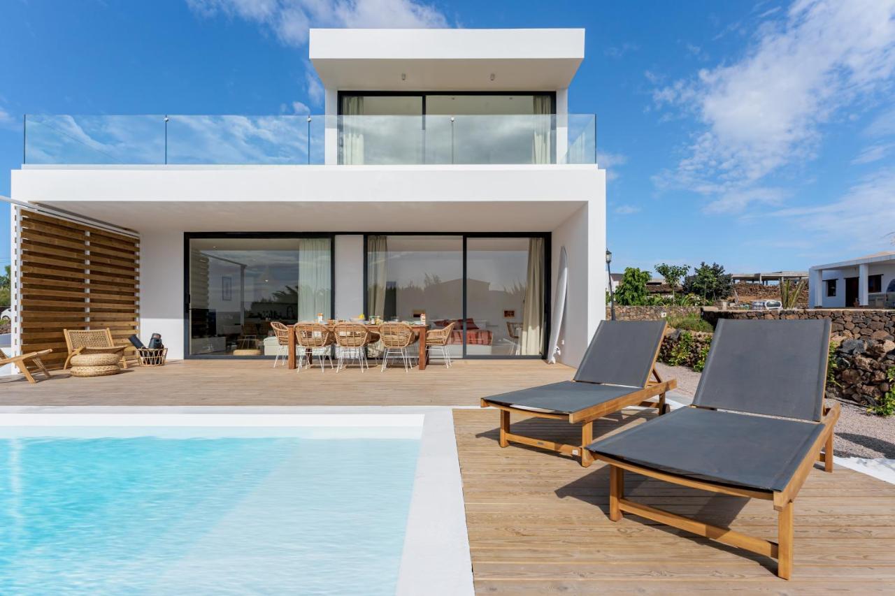 Villa Elena, Luxery Villa With Swimming Pool! Lajares Bagian luar foto